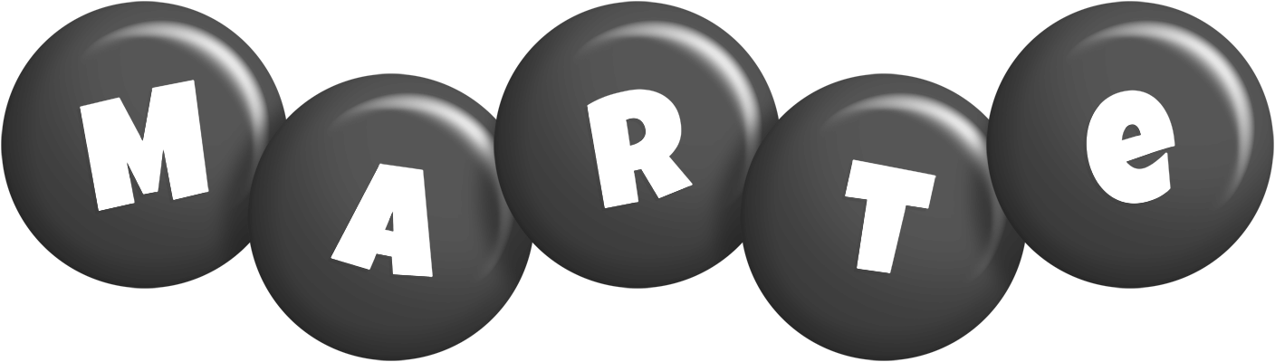 Marte candy-black logo