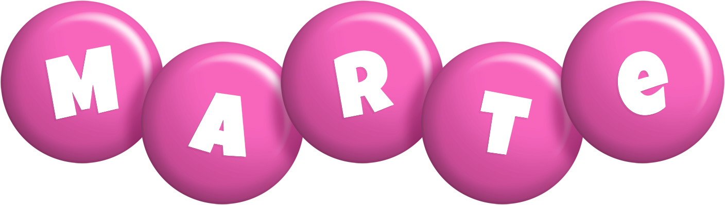 Marte candy-pink logo