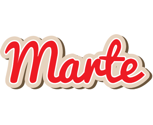 Marte chocolate logo