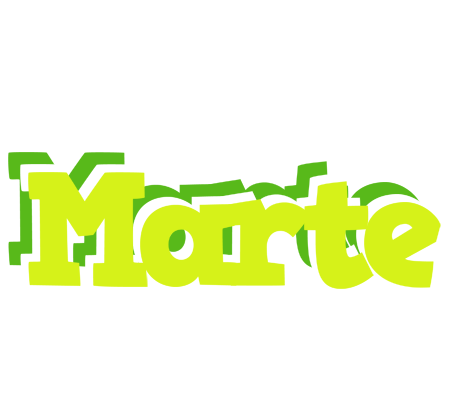 Marte citrus logo