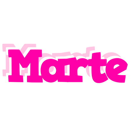 Marte dancing logo
