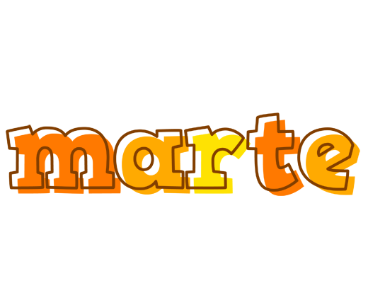 Marte desert logo