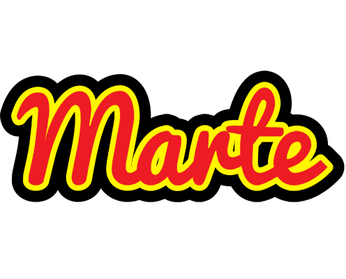 Marte fireman logo
