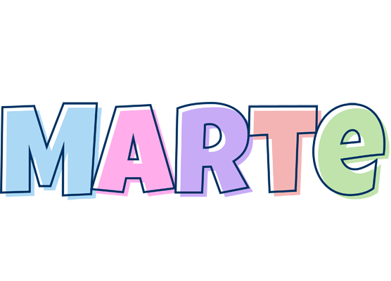 Marte pastel logo