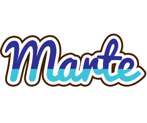 Marte raining logo
