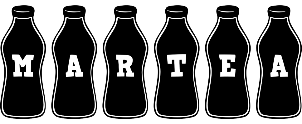 Martea bottle logo