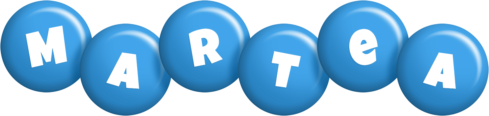 Martea candy-blue logo