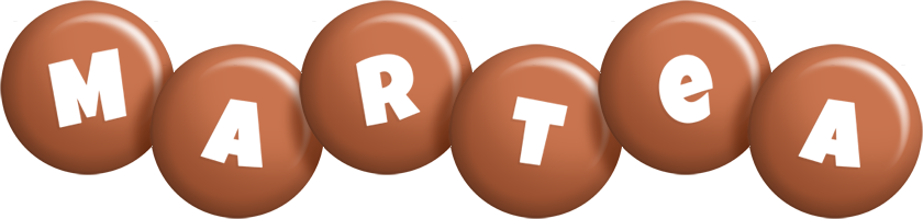 Martea candy-brown logo