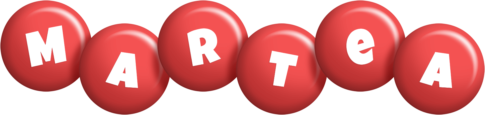 Martea candy-red logo