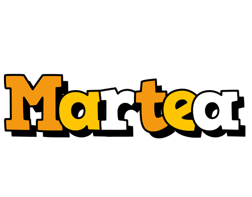 Martea cartoon logo