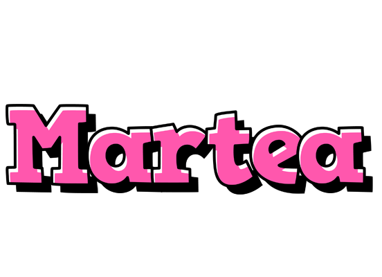 Martea girlish logo