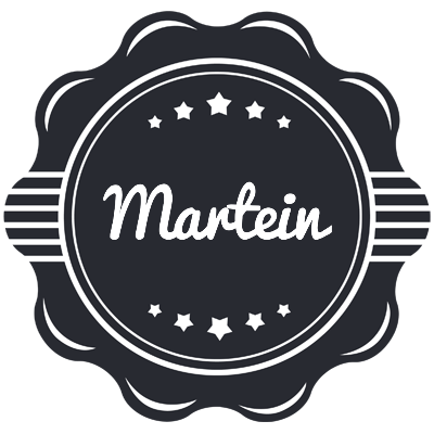 Martein badge logo