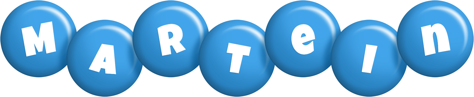 Martein candy-blue logo