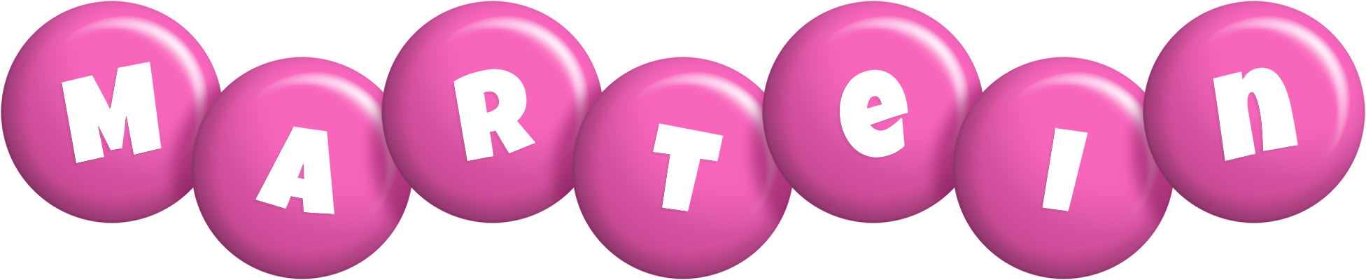 Martein candy-pink logo