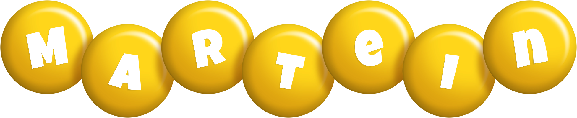 Martein candy-yellow logo