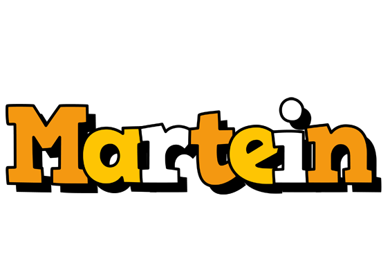 Martein cartoon logo