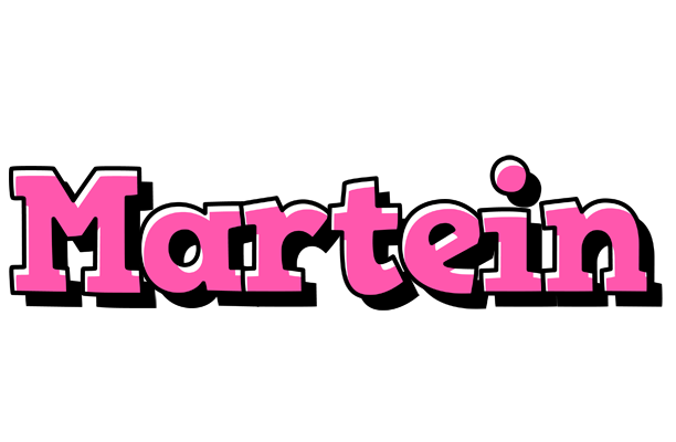 Martein girlish logo