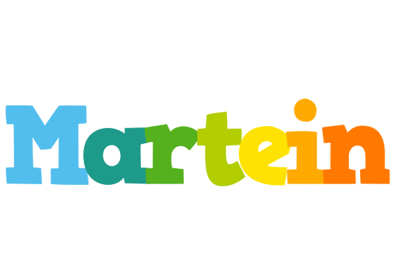 Martein rainbows logo