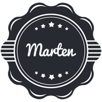 Marten badge logo