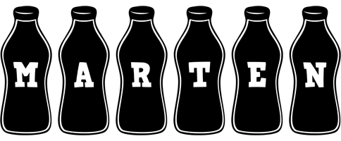 Marten bottle logo