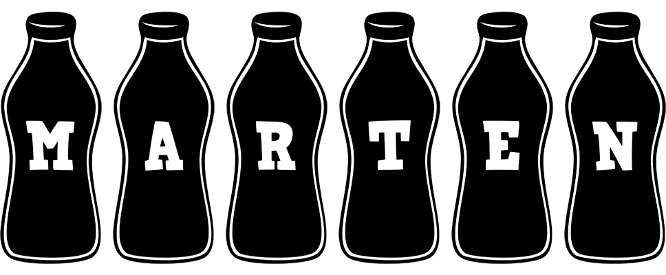 Marten bottle logo