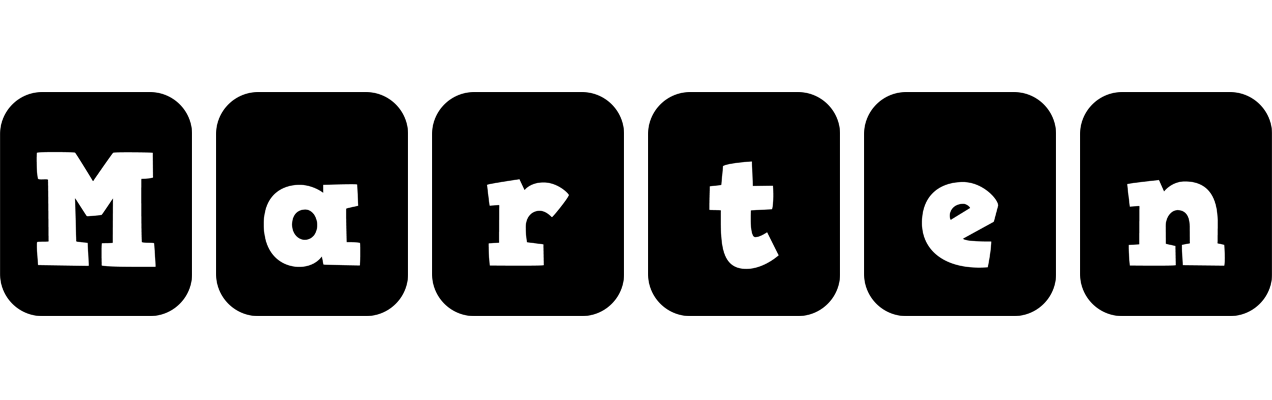 Marten box logo