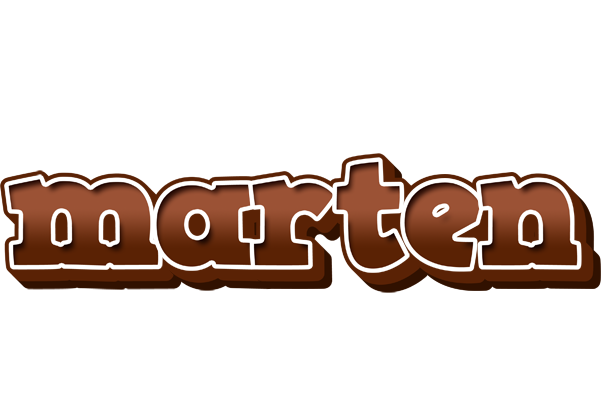 Marten brownie logo