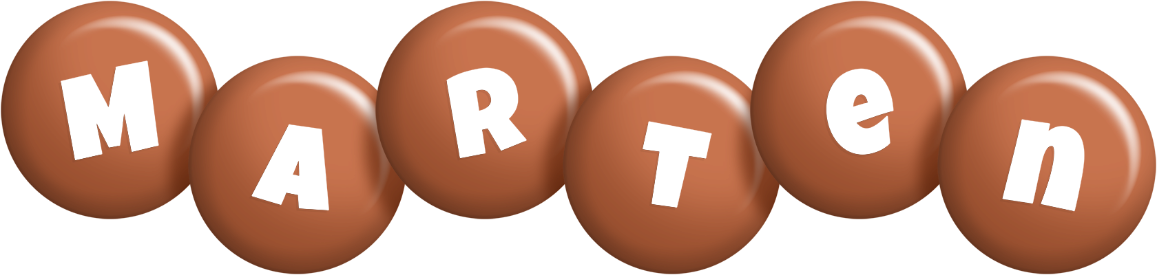 Marten candy-brown logo