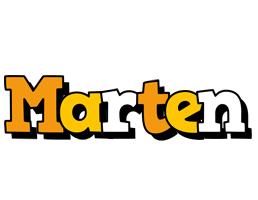 Marten cartoon logo