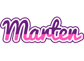 Marten cheerful logo