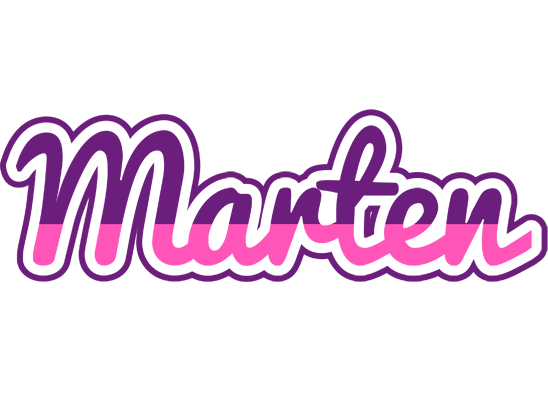 Marten cheerful logo