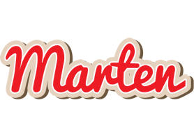 Marten chocolate logo