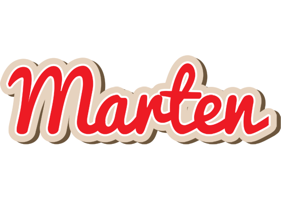 Marten chocolate logo