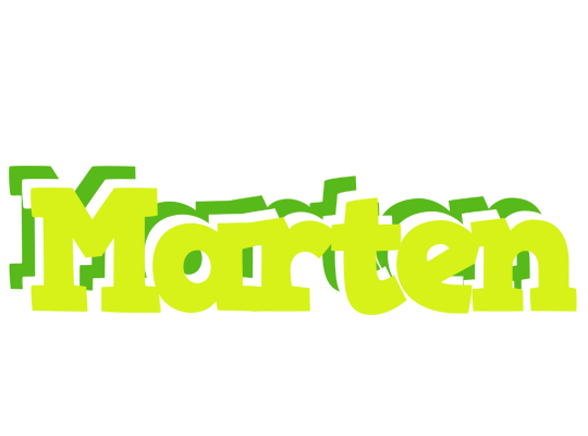 Marten citrus logo