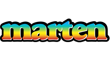 Marten color logo