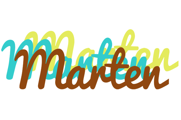 Marten cupcake logo