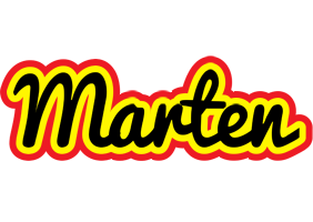 Marten flaming logo