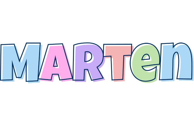 Marten pastel logo