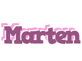 Marten relaxing logo