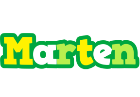 Marten soccer logo