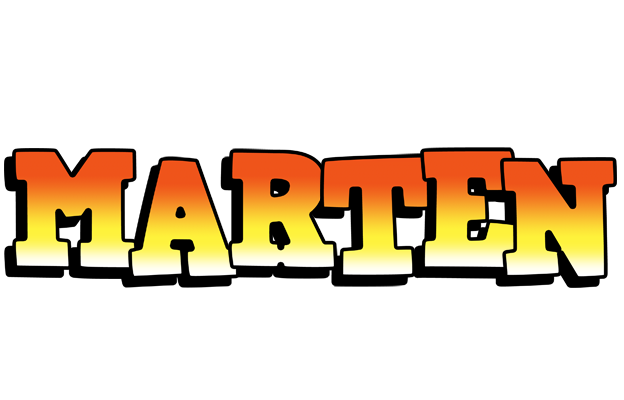 Marten sunset logo