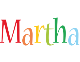 Martha birthday logo