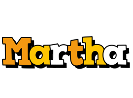 Martha cartoon logo