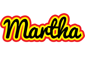 Martha flaming logo