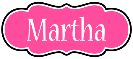 Martha invitation logo