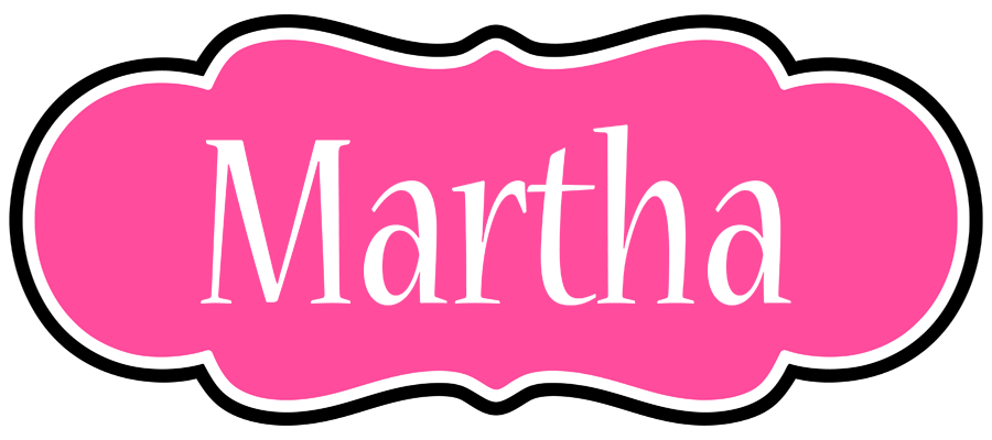 Martha invitation logo