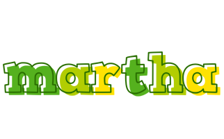 Martha juice logo