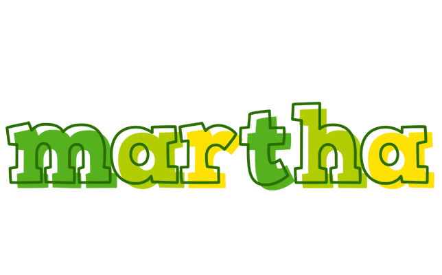 Martha juice logo