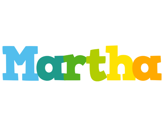 Martha rainbows logo