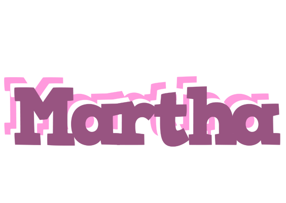 Martha relaxing logo